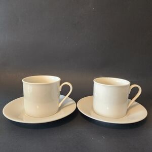 Royal Doulton Regency White Tea Cup Set, High Tea Porcelain 2006, 6 fl oz.